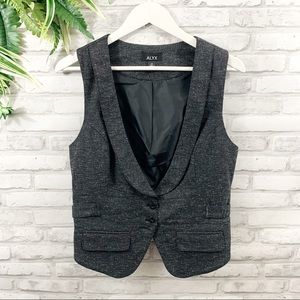 ALYX • Dark Heather Gray Vest Size 12